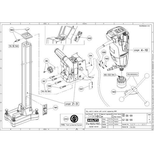 Запчасти и принадлежности Hilti - страница 4
