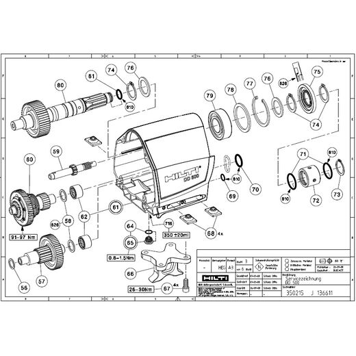 Запасные части для алмазных установок Weka Тул Центр